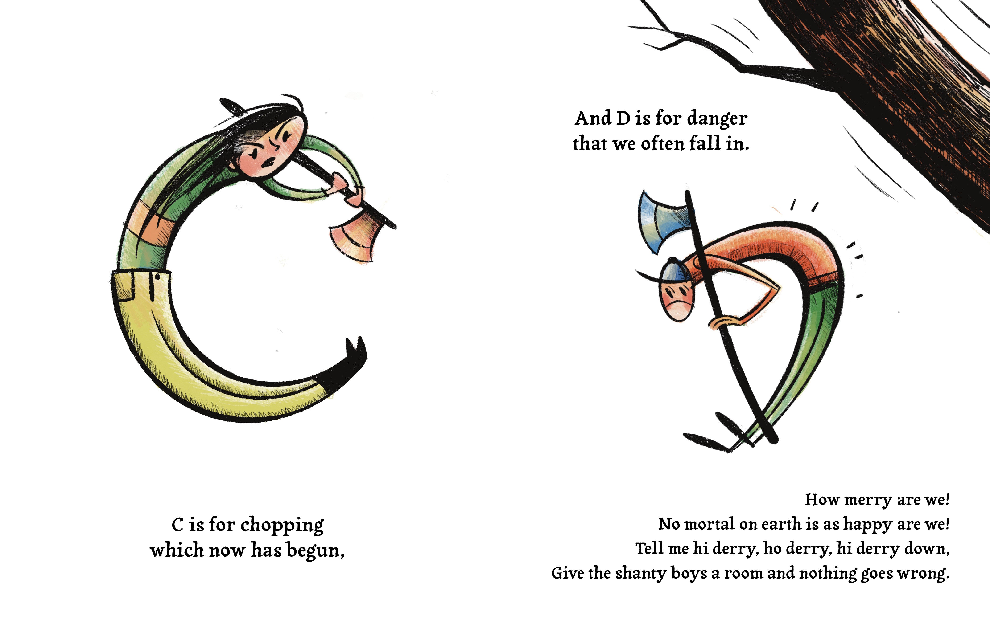 Lumberjack's Alphabet – Monster House Publishing
